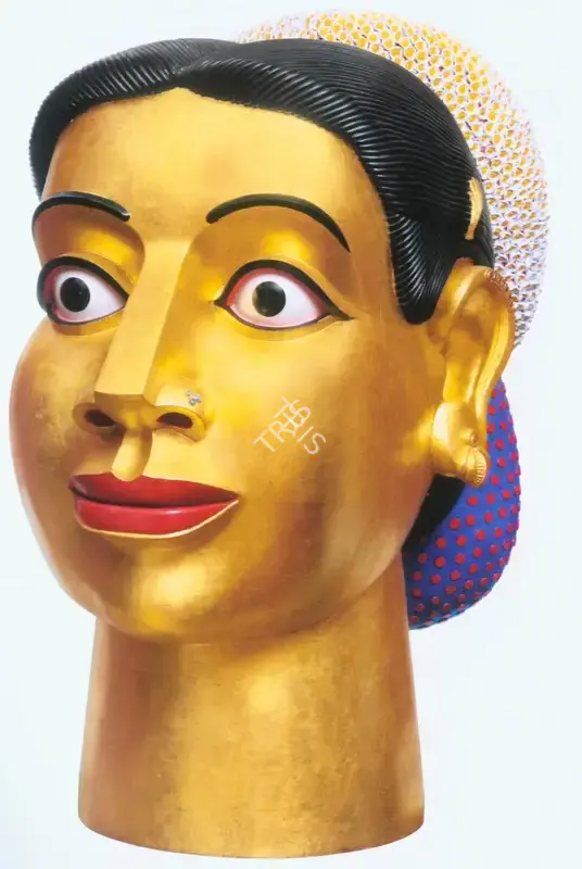 Reddy, Ravinder (Artist). Head Of Vasundra, 2004 | Sculpture, So.Lon/17.10.08, 2008 · Sotheby's