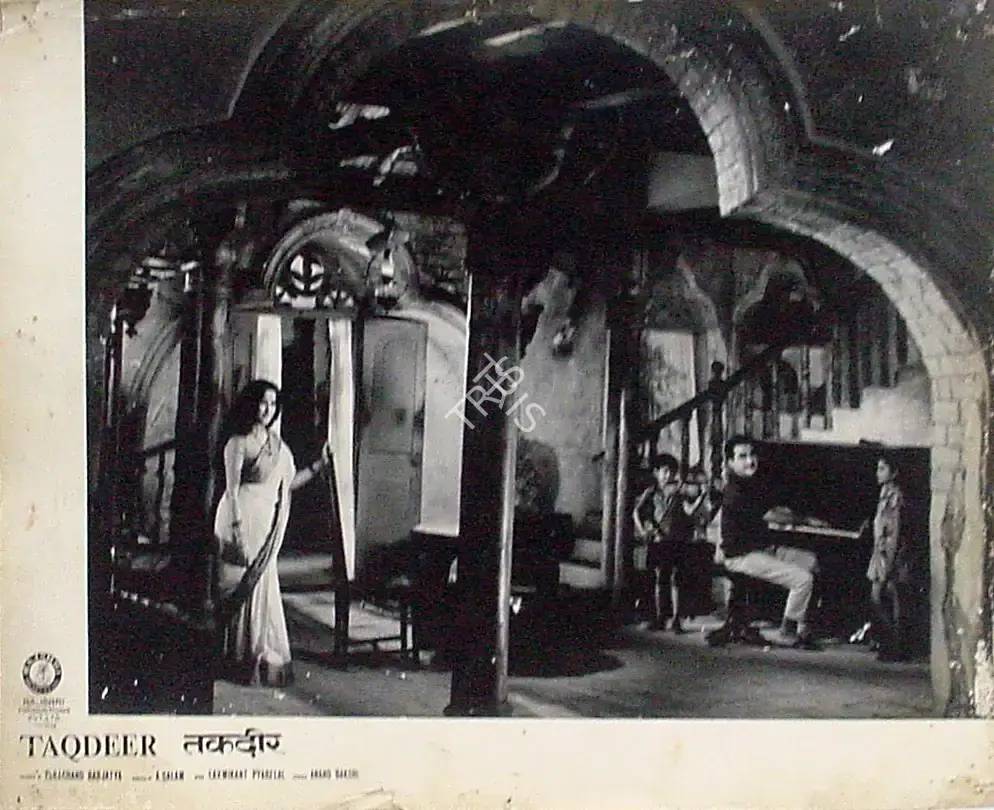 Tarachand Barjatya (Producer), Taqdeer, 1967, Lobby Card