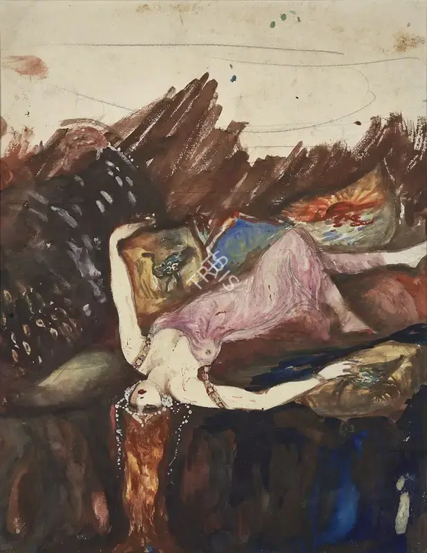 Amrita Sher-Gil (Artist), Untitled, 1925, Painting