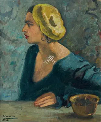 Sher-Gil, Amrita (Artist). Untitled (Self Portrait), 1931 | Painting, Ch.Lon/10.06.15, 2015 · Christie's