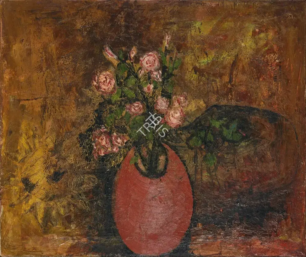 B. Prabha (Artist), Still Life, 1962, Painting