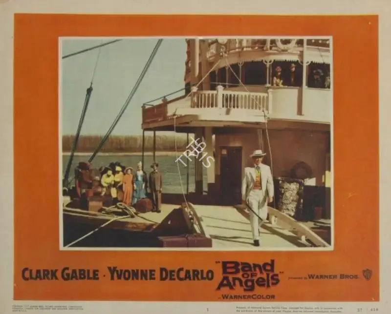 Raoul Walsh (Director), Band of Angels, 1957, Lobby Card