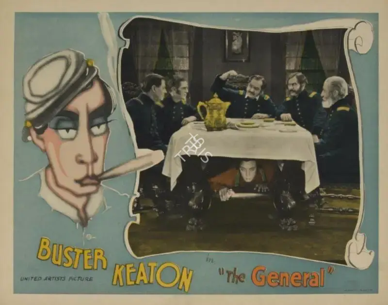 Clyde Bruckman (Director), The General, 1926, Lobby card