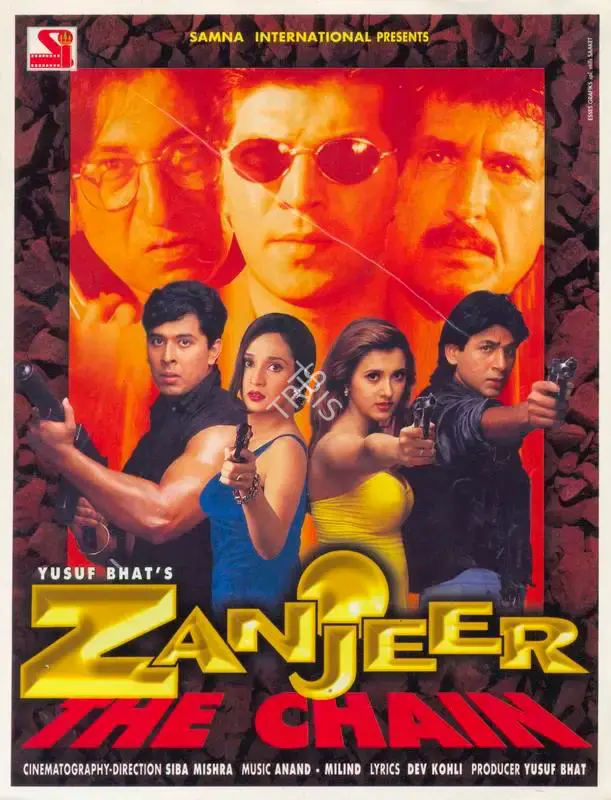 Yusuf Bhat (Producer), Zanjeer, 1998, Song-Synopsis Booklet