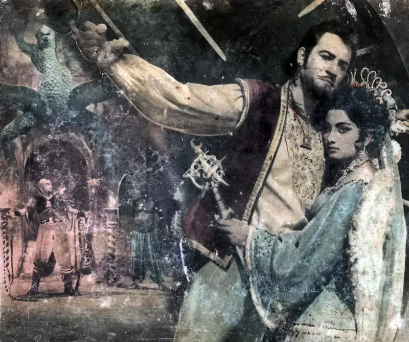 Anant Wadadeker (Cinematographer), Saat Sawal, 1971, Photographic Still