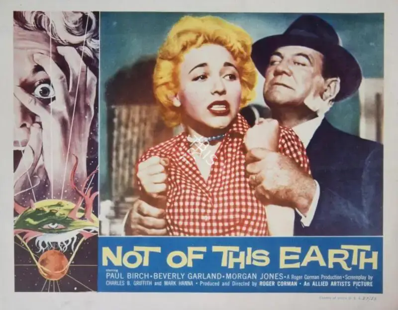 John J. Mescall (Cinematographer), Not of This Earth, 1957, Lobby Card