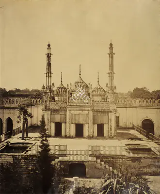 Studio V. & E. Pont (Photographic Studio), A Karbala in Lucknow, Antiquarian Photograph
