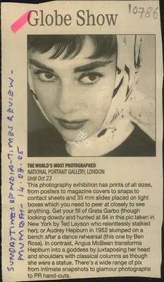 Globe Show, 2005, Newspaper Clipping