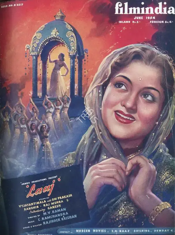 Baburao Patel (Editor), Filmindia, 1954, Magazine
