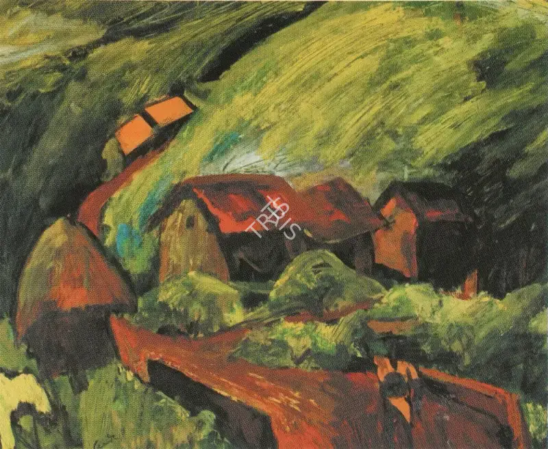 H.A. Gade (Artist), Untitled, Painting