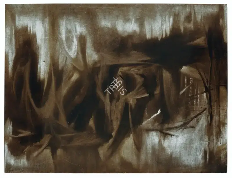 Krishen Khanna (Artist), Journey Into Winter II, 1963, Painting