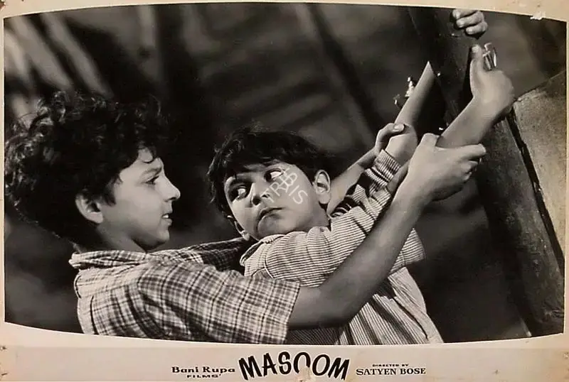 Satyen Bose (Producer), Masoom, 1960, Lobby Card