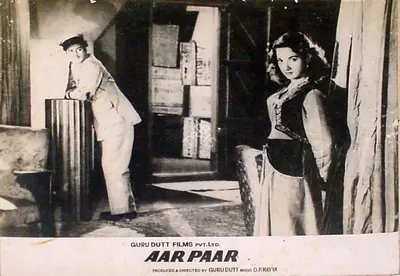 V.K. Murthy (Cinematographer), Aar Paar, 1954, Lobby Card