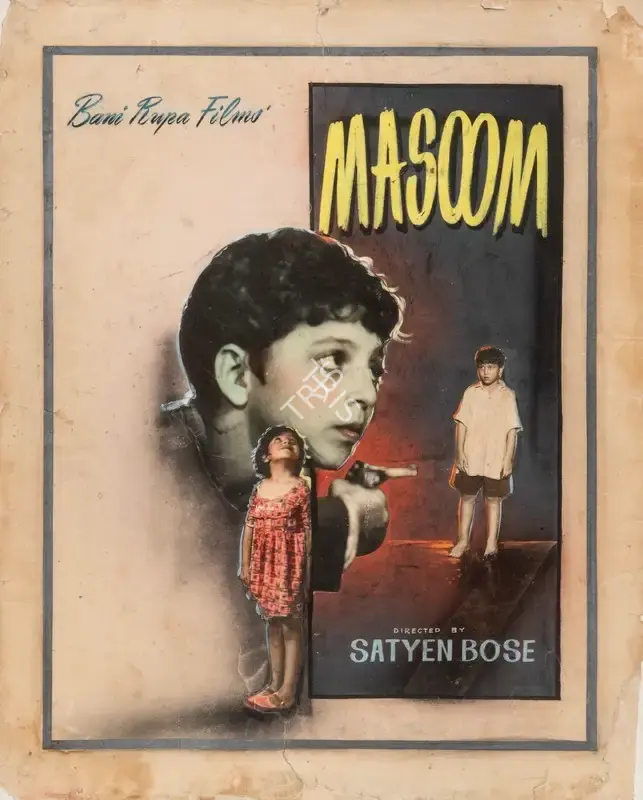 Chanda Dutt (Producer), Masoom, 1983, Showcard