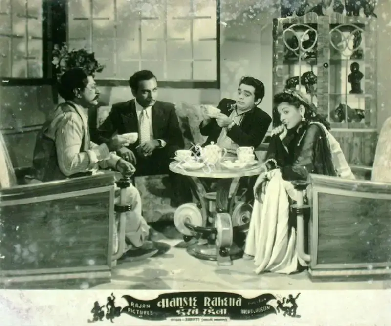 Mohammed Husain (Director), Hanste Rahena, 1950, Lobby Card