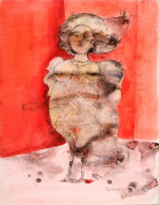 Sakti Burman (Artist), Untitled, 1965, Painting