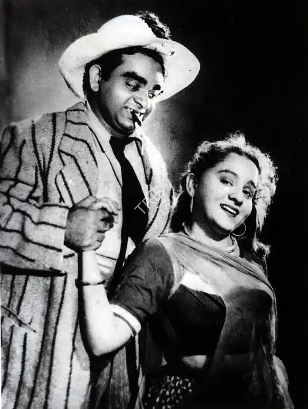 Kishore Sahu (Producer), Kismet Ka Khel, 1956, Photographic Still