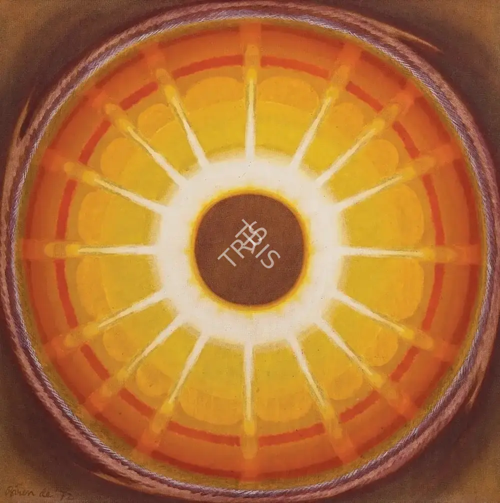 Biren De (Artist), Untitled, 1972, Painting