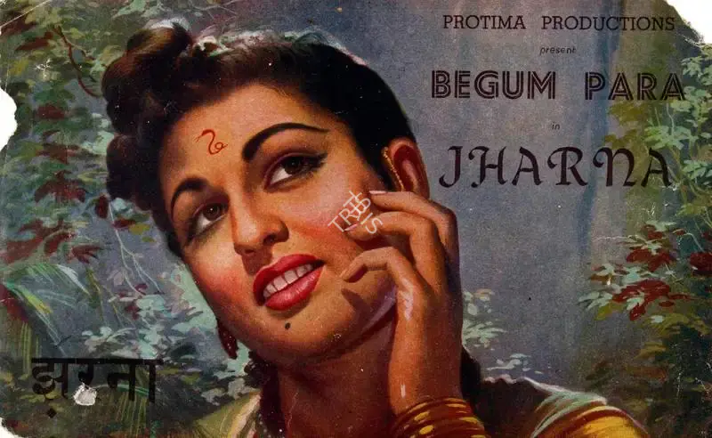 Begum Para (Producer), Jharna, 1948, Song-Synopsis Booklet