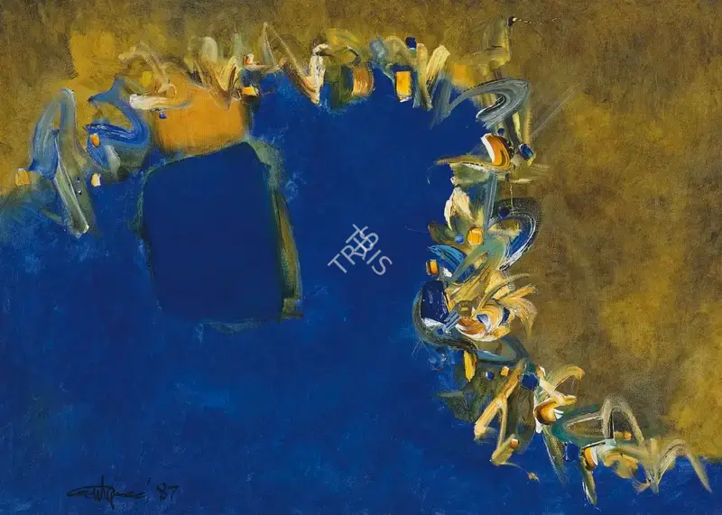 Ismail Gulgee (Artist), Untitled, Painting