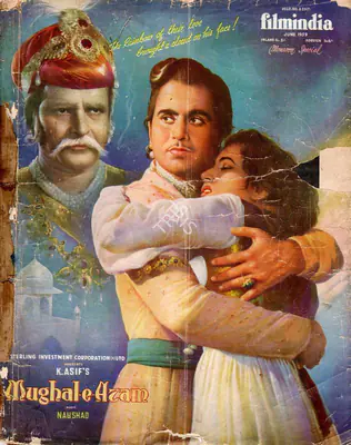 K. Asif (Producer), Mughal E Azam, 1960, Advertisement