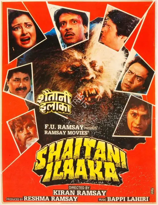 Reshma Ramsay (Producer), Shaitani Ilaaka, 1990, Song-Synopsis Booklet