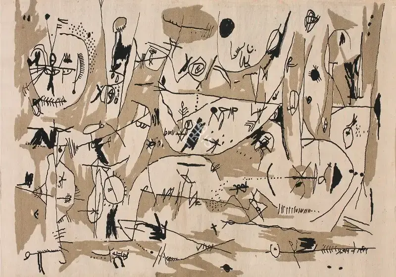 Prabhakar Barwe (Artist), Untitled, 1969, Tapestry