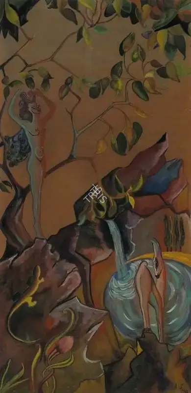 Jehangir Sabavala (Artist), Untitled, 1942, Painting