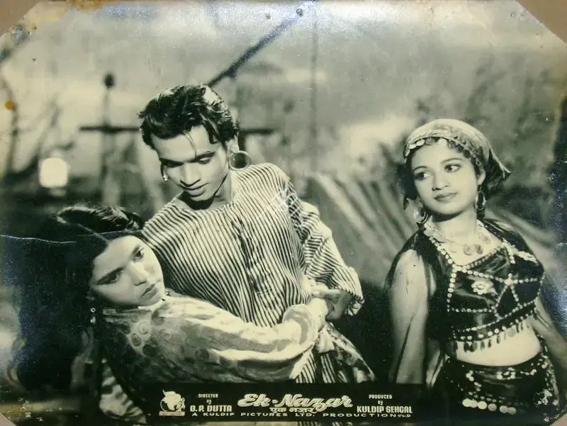 O.P. Datta (Director), Ek Nazar, 1951, Lobby Card