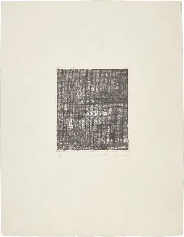 Zarina Hashmi (Artist), Crossing Concrete, 1993, Graphic Art