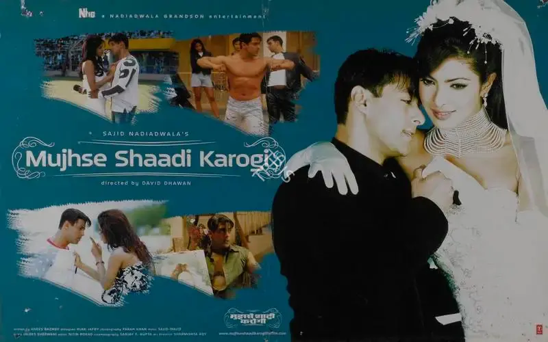 Sajid Nadiadwala (Producer), Mujhse Shaadi Karogi, 2004, Lobby Card
