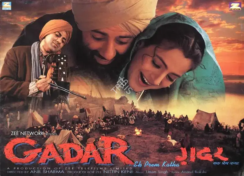 Nitin Keni (Producer), Gadar, 2001, Song-Synopsis Booklet