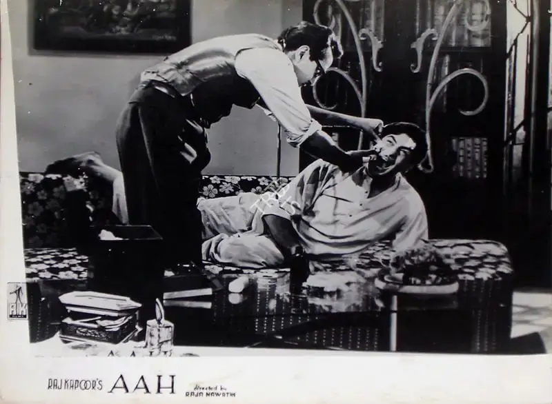 Jaywant Pathare (Cinematographer), Aah, 1953, Lobby Card