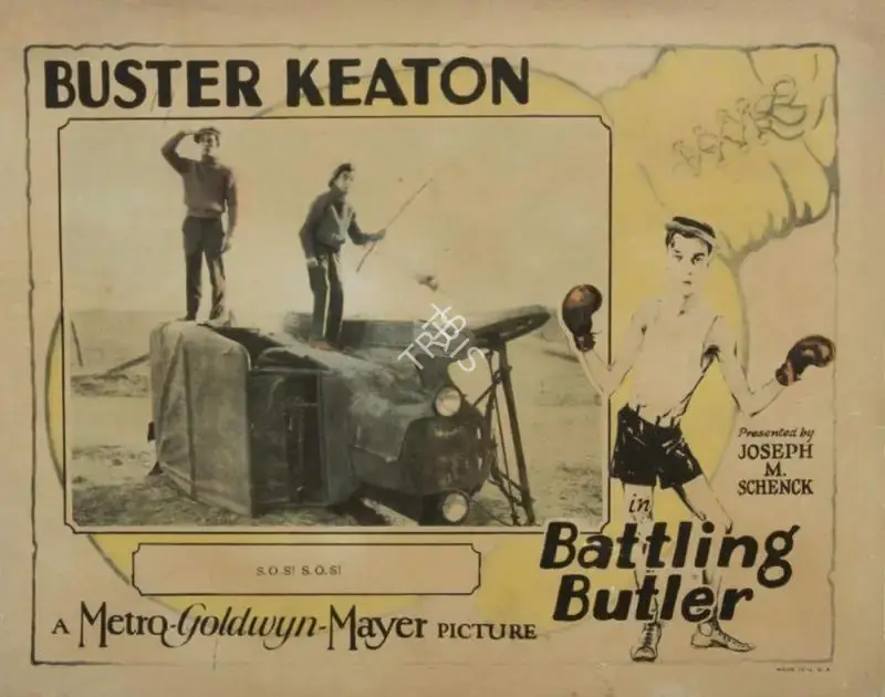 Buster Keaton (Director), Battling Butler, 1926, Lobby card