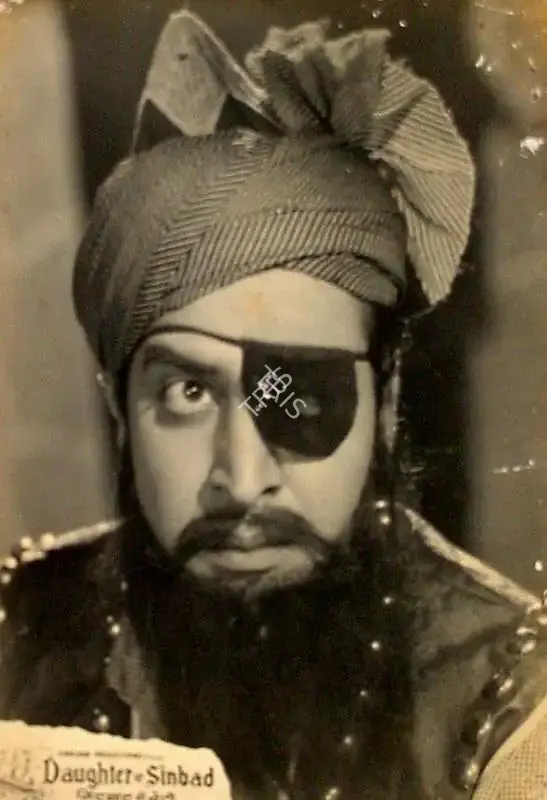 Sindbad Ki Beti, Actor, 1958