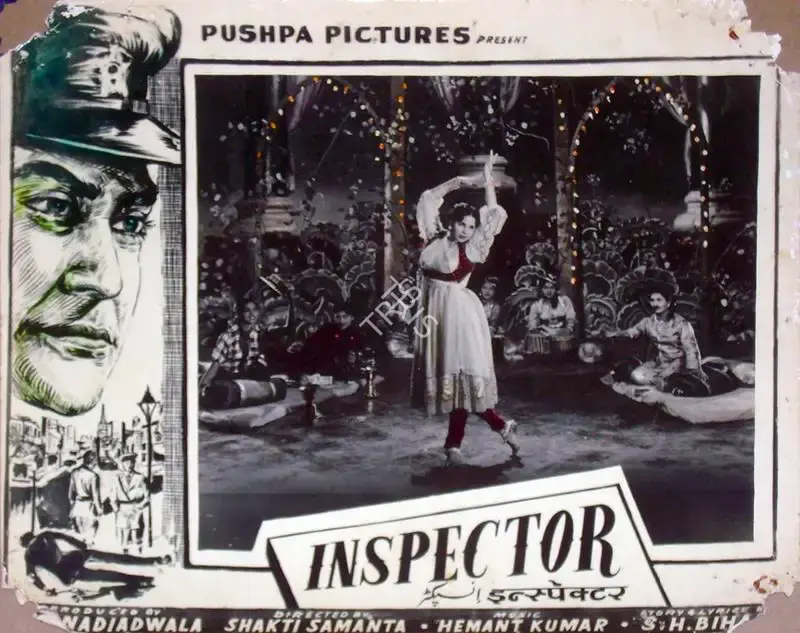 A.A. Nadiadwala (Producer), Inspector, 1956, Lobby Card