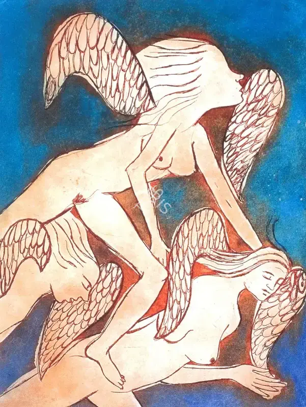 Anjolie Ela Menon (Artist), Untitled, 2005, Graphic Art