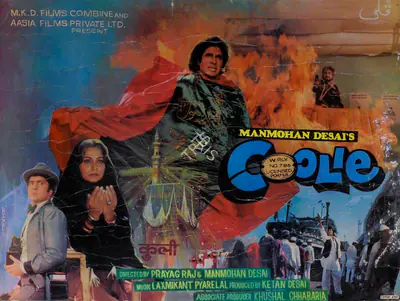 Peter Pereira (Cinematographer), Coolie, 1983, Lobby Card