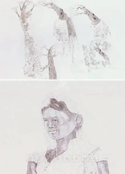 K. Laxma Goud (Artist), Untitled, 1978, Drawing