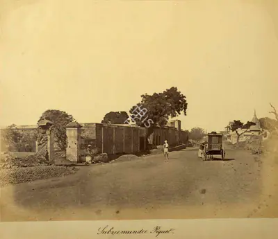 Felice Beato (Photographer), Subzeemundee Piquet, Antiquarian Photograph