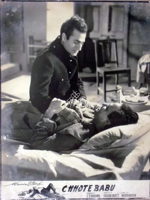 L.S. Agarwal (Producer), Chhote Babu, 1957, Lobby Card