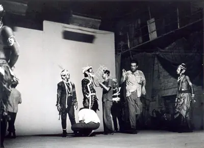 Nemai Ghosh (Still Photographer), Goopy Gyne Bagha Byne, 1969, Working Still