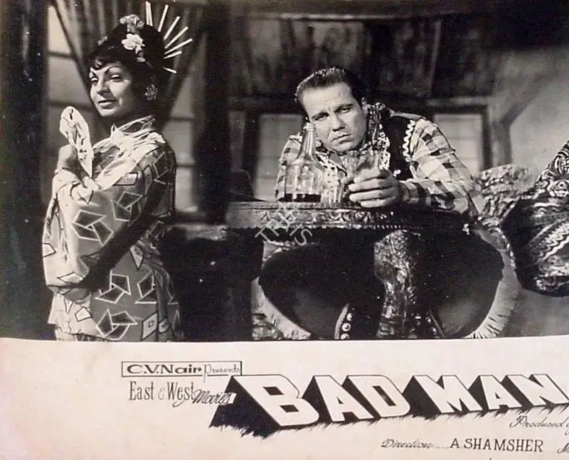 A. Shamsheer (Director), Bad Man, Lobby Card