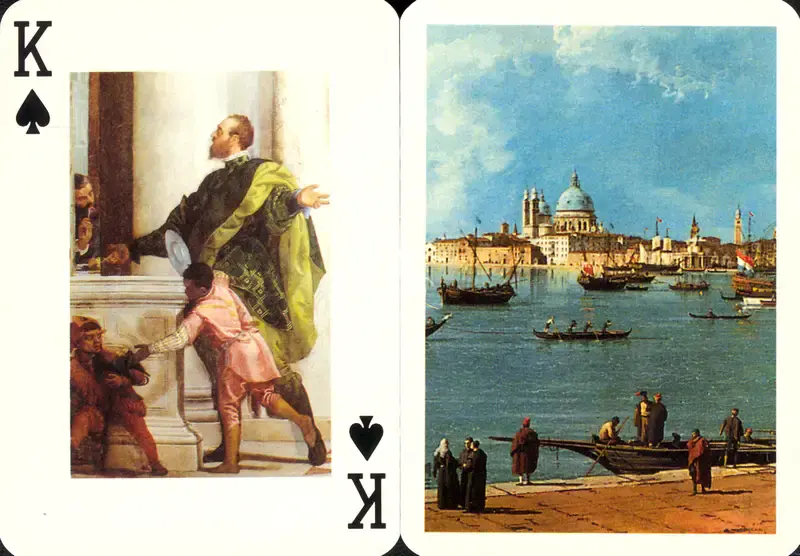 Venice - 2 (Glory), 1997, Playing Cards