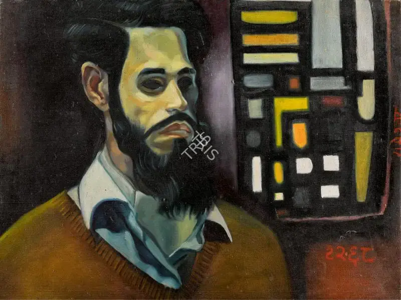 Rameshwar Broota (Artist), Self, 1968, Painting