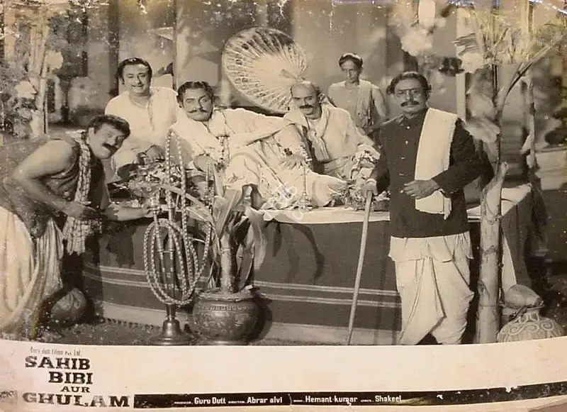 V.K. Murthy (Cinematographer), Sahib Bibi Aur Ghulam, 1962, Lobby Card