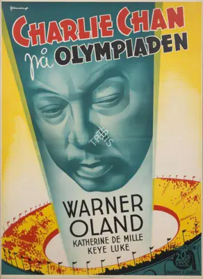 John Stone (Producer), Charlie Chan at the Olympics, 1937, Poster