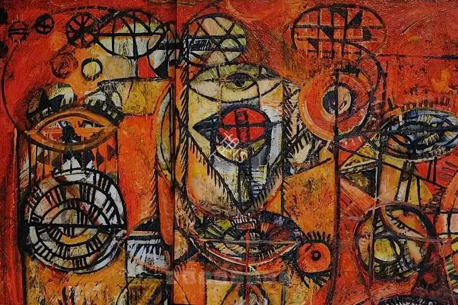 Avinash Chandra (Artist), Untitled, 1961, Painting