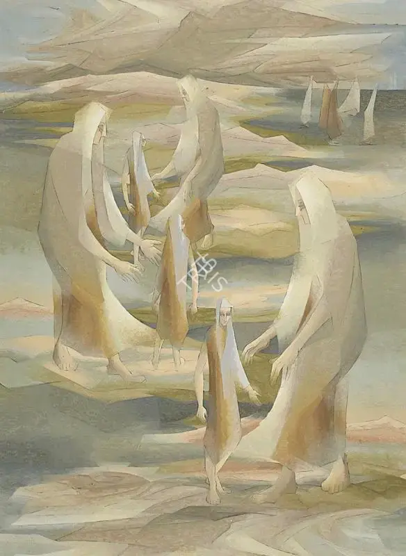 Sabavala, Jehangir (Artist). Untitled, 1974 | Painting, AG.Onl/28.12.21, 2021 · Asta Guru