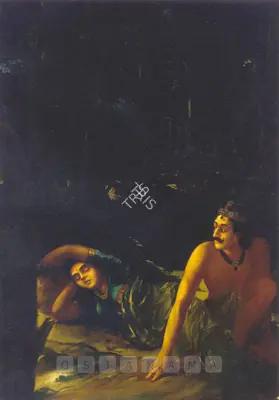Varma, Raja Ravi (Artist). Nala And Damayanti, n.d. | Painting, Ch.NeY/17.09.03, 2003 · Christie's